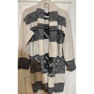 Pink Rose Sweater Cardigan‎ Size Small